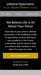 Mobile Screenshot of lifetime-optometric.com